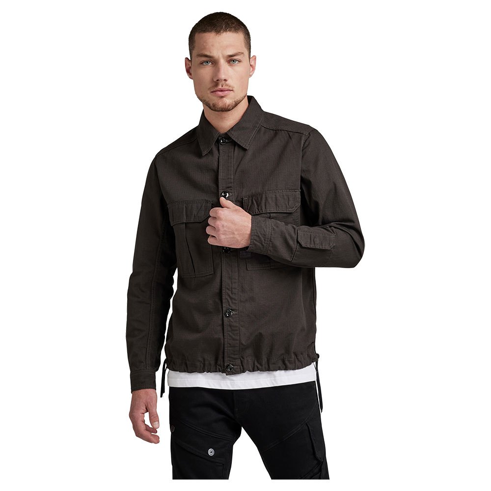 G-star 2 Flap Pocket Relaxed Jacke XS Raven günstig online kaufen