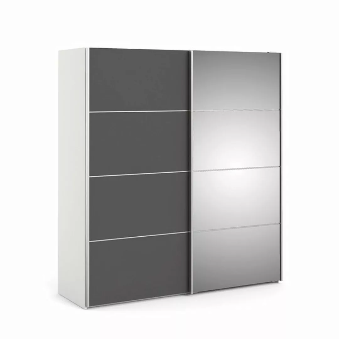 ebuy24 Kleiderschrank Veto Schiebetürenschrank 2 Türen breit 150cm weiss, m günstig online kaufen