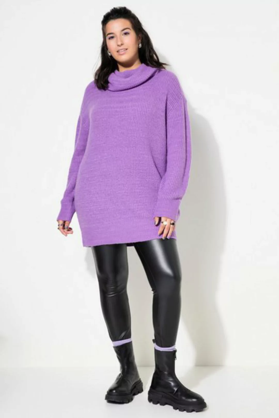 Studio Untold Strickpullover Pullover oversized Rollkragen günstig online kaufen