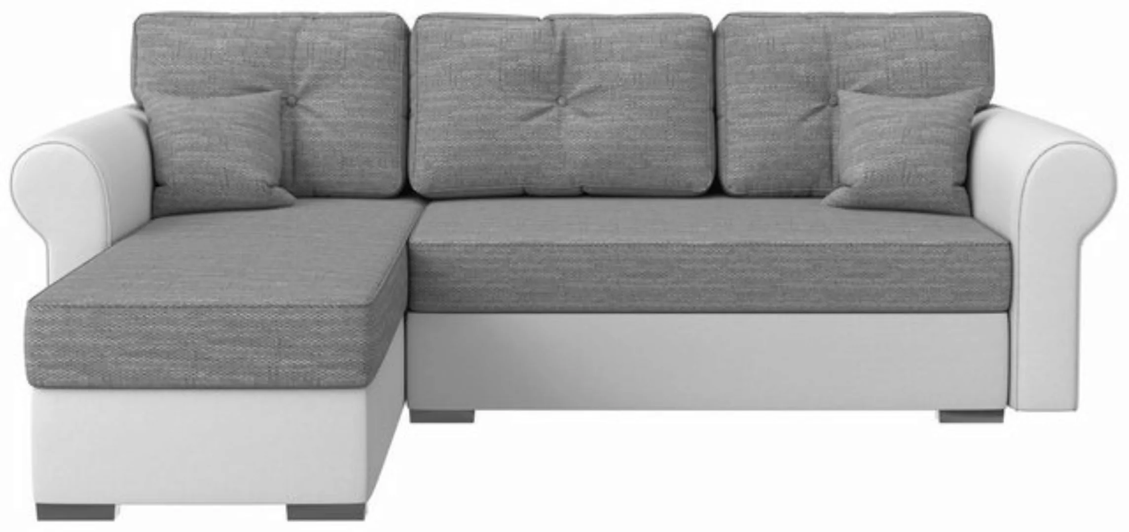 Stylefy Ecksofa Ofanto, L-Form, Eckcouch, mit Bettfunktion und Bettkasten, günstig online kaufen