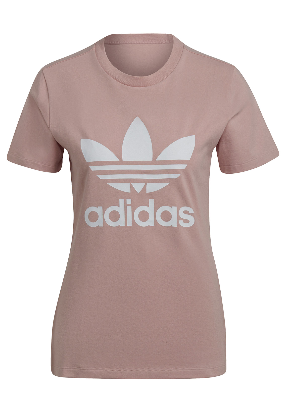Adidas Originals Damen T-Shirt TREFOIL TEE HJ9603 Rosa günstig online kaufen