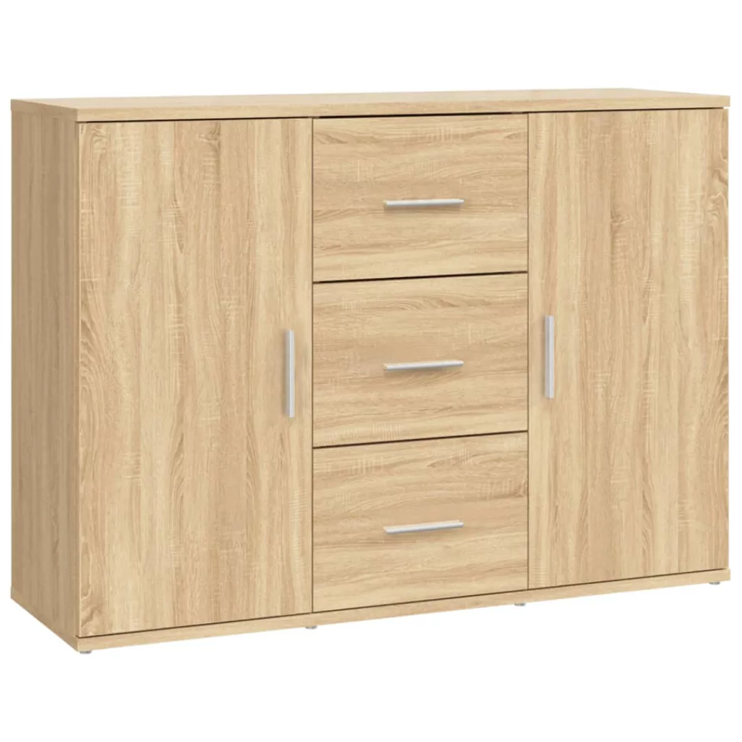 Vidaxl Sideboard Sonoma-eiche 91x29,5x65 Cm Holzwerkstoff günstig online kaufen