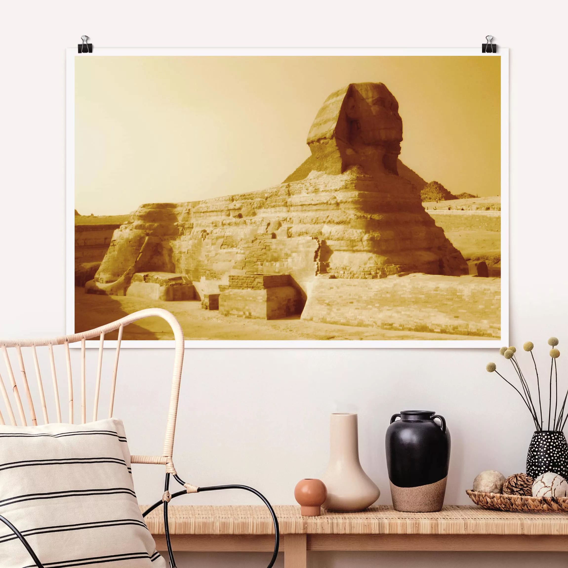 Poster Architektur & Skyline - Querformat The Sphinx günstig online kaufen