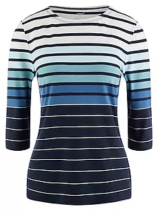 Leicht tailliertes Rundhals-Shirt JOY Sportswear blau günstig online kaufen