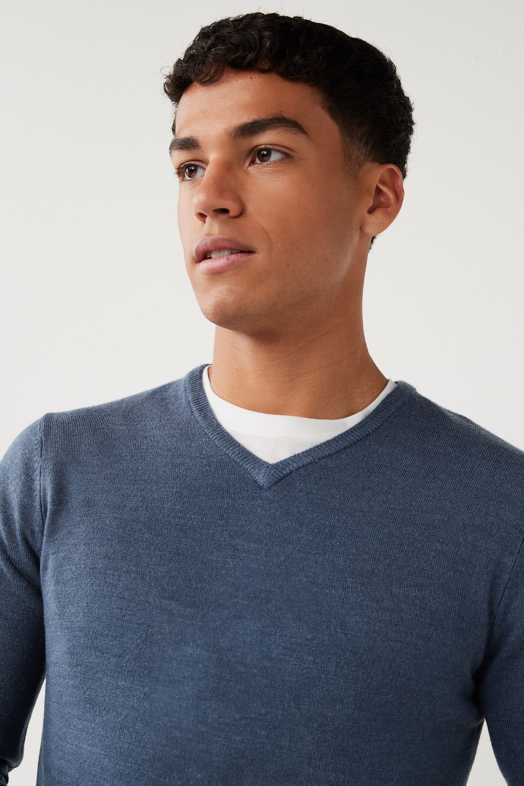 Next V-Ausschnitt-Pullover Pullover mit weichem Griff günstig online kaufen