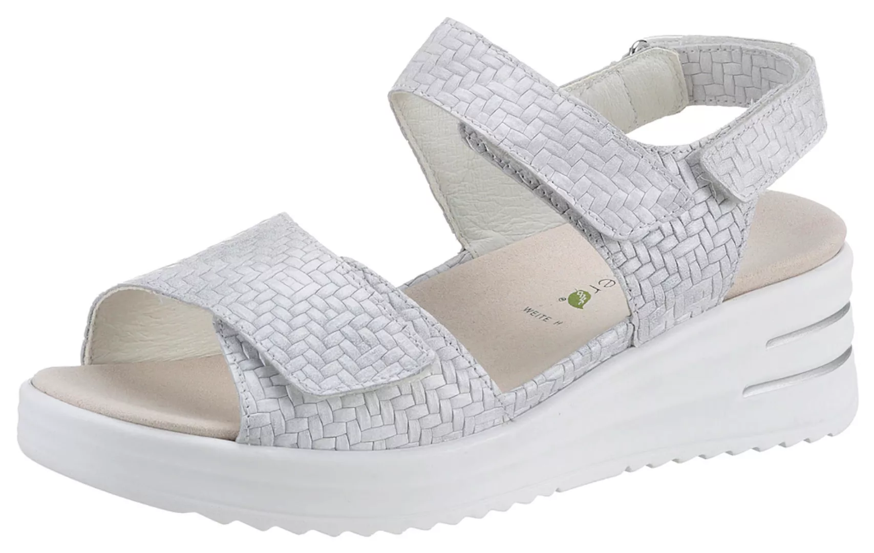 Waldläufer Sandalette "H-Dina", Sommerschuh, Sandale, Keilabsatz, mit Klett günstig online kaufen