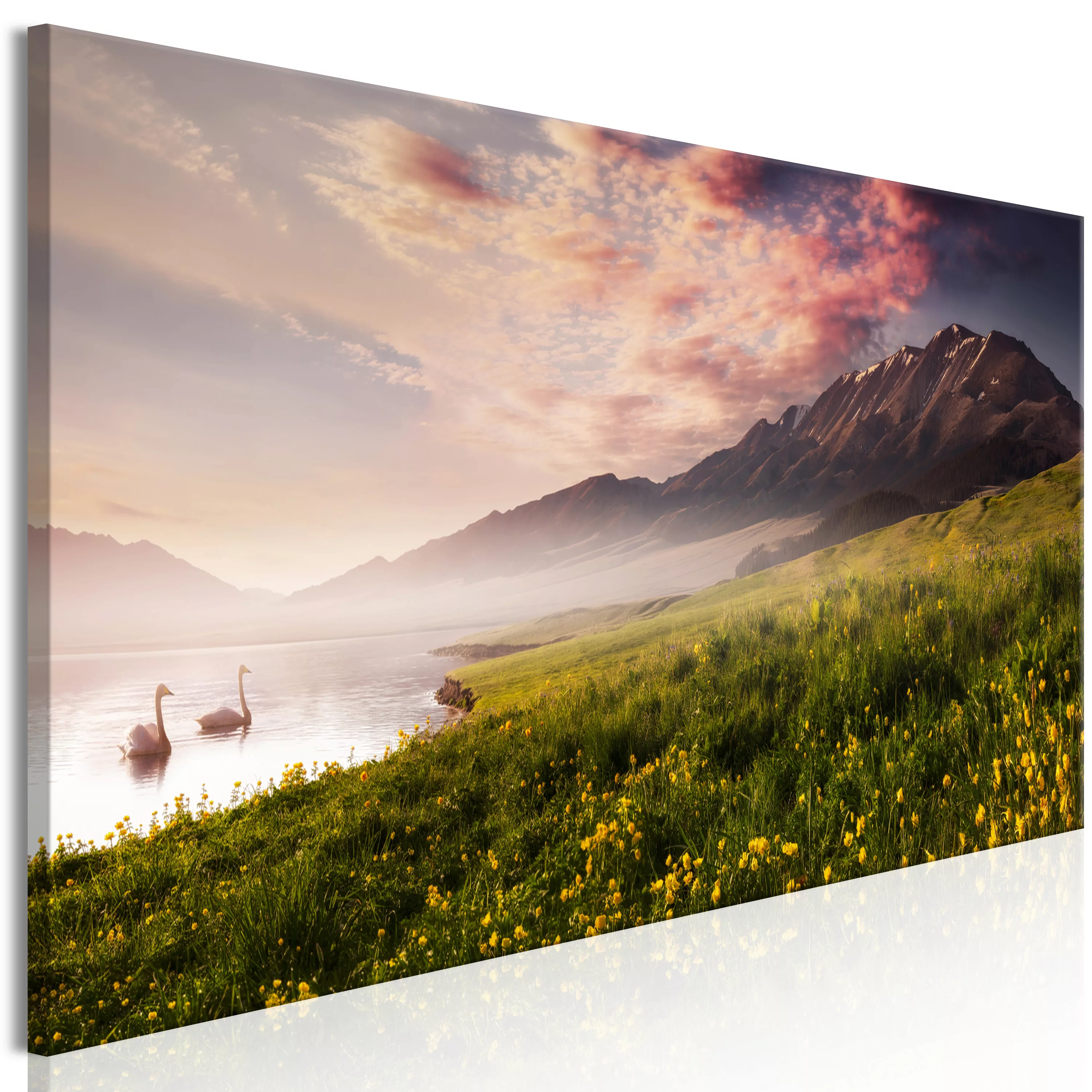 Wandbild - Sayram Lake (1 Part) Narrow günstig online kaufen