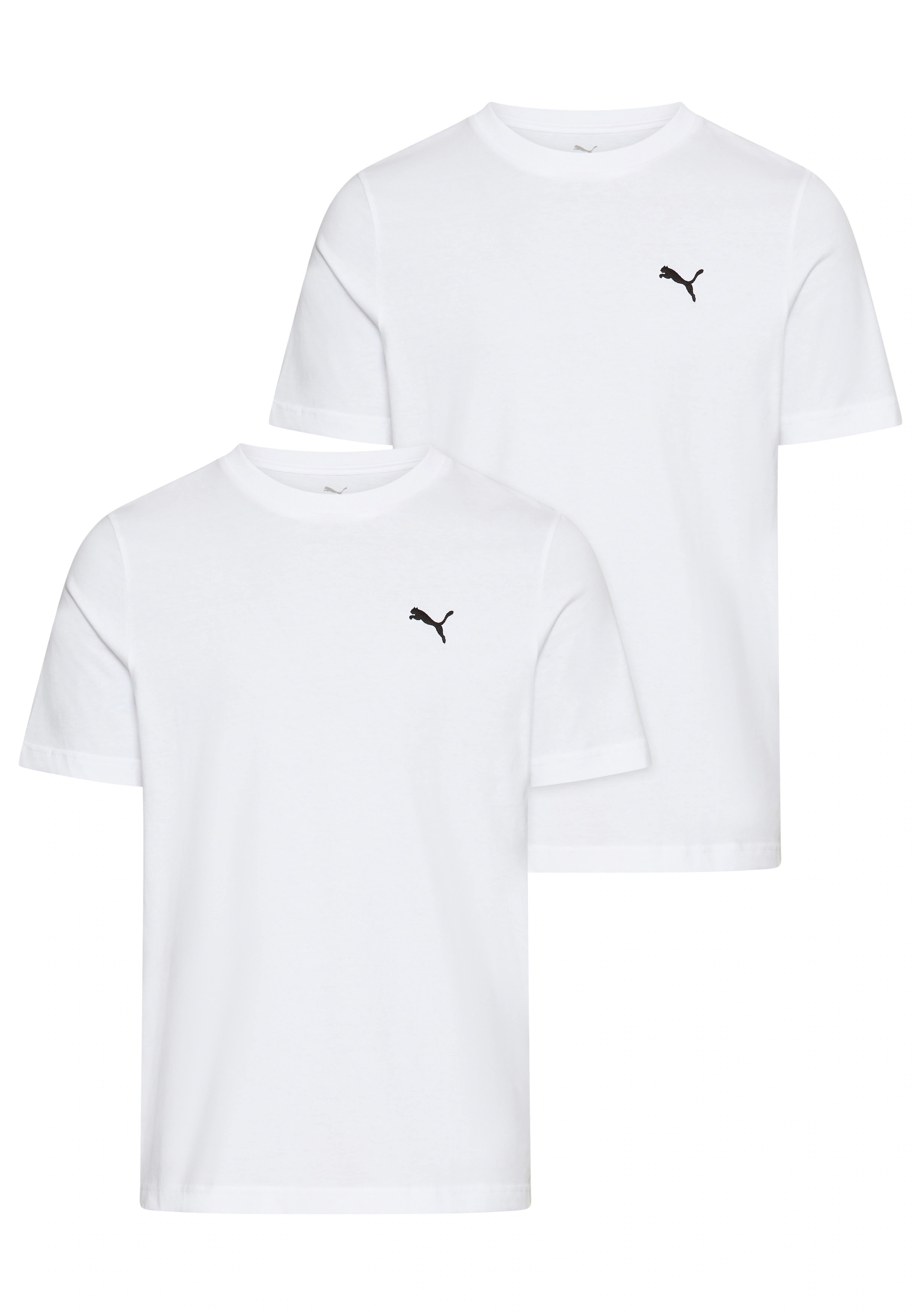 PUMA T-Shirt "ESS LOGO TEE MULTIPACK M", Doppelpack, 2 Stück günstig online kaufen