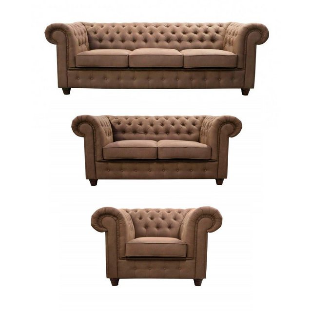 Xlmoebel Sofa Chesterfield Sitzgarnitur 3+2+1 Polstersofa Set Sofas Sofagar günstig online kaufen