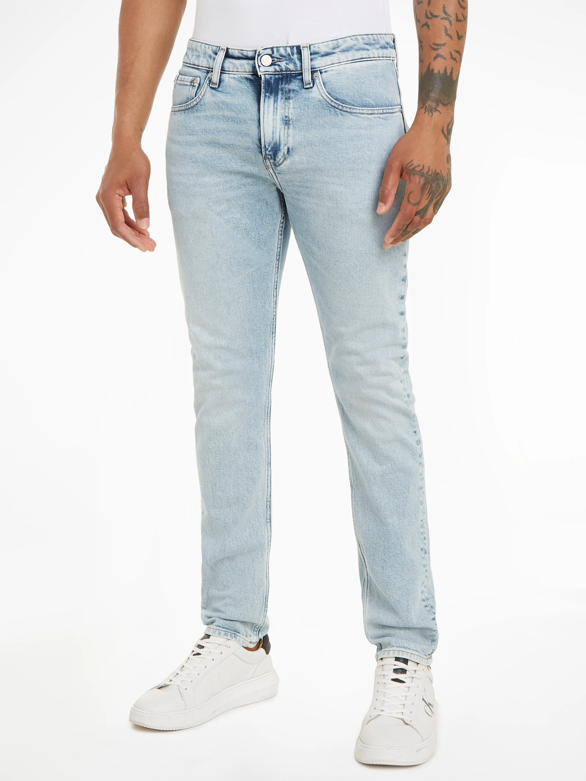 Calvin Klein Jeans Slim-fit-Jeans "SLIM TAPER", in klassischer 5-Pocket-For günstig online kaufen