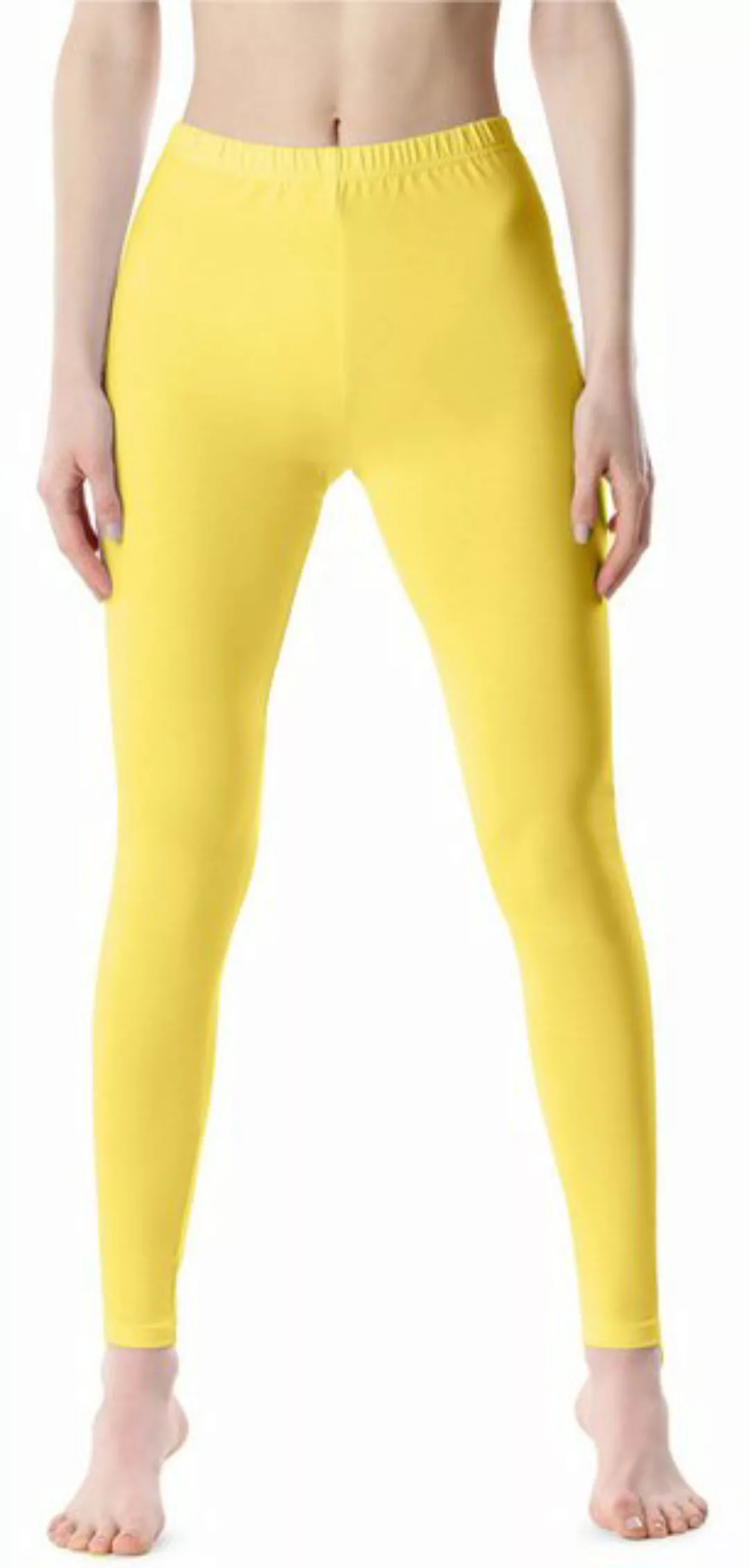 Bellivalini Leggings Damen Hose aus Baumwollstoff BLV50-155 (1-tlg) elastis günstig online kaufen
