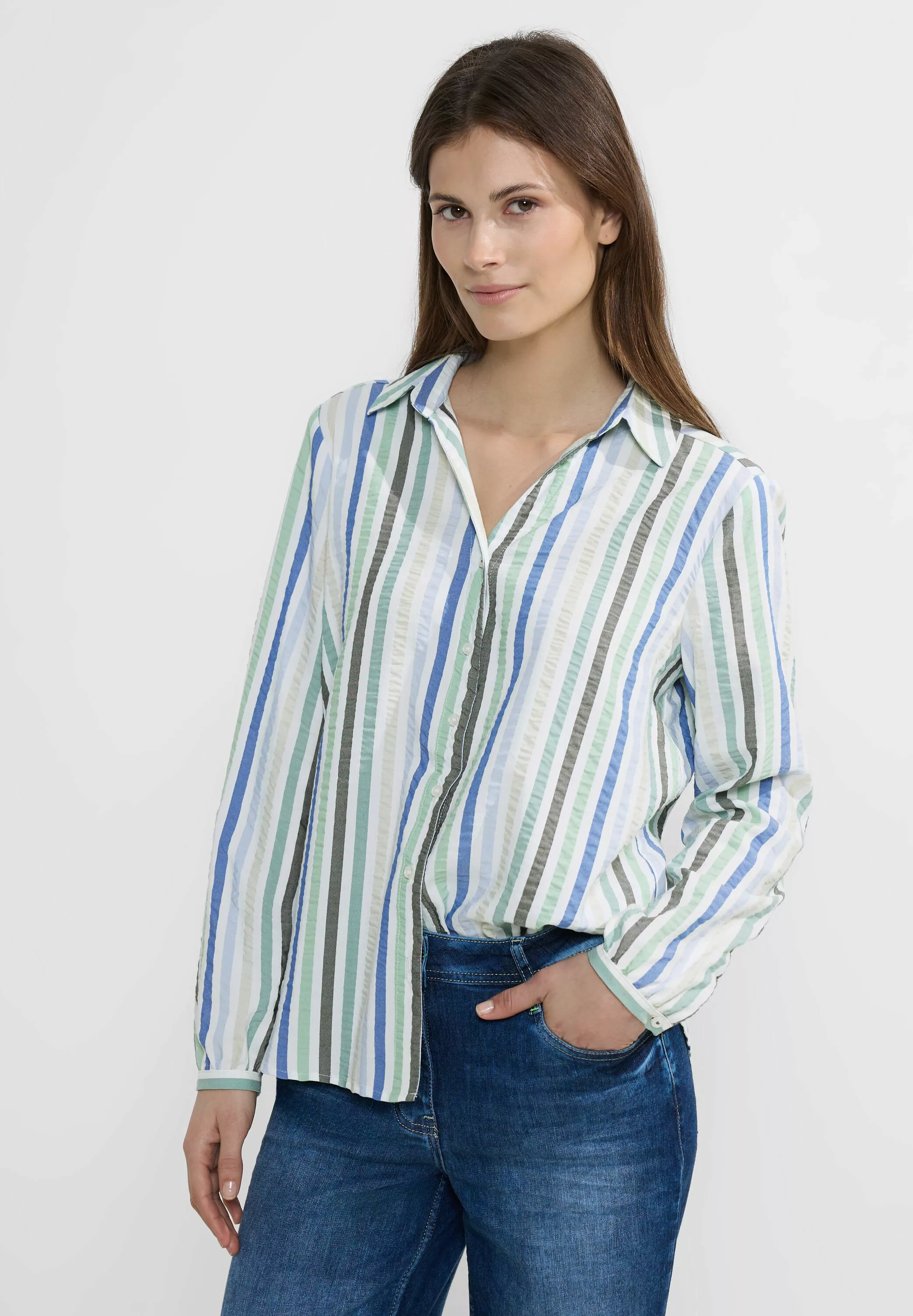 Cecil Klassische Bluse, mit 3/4 Ärmeln günstig online kaufen