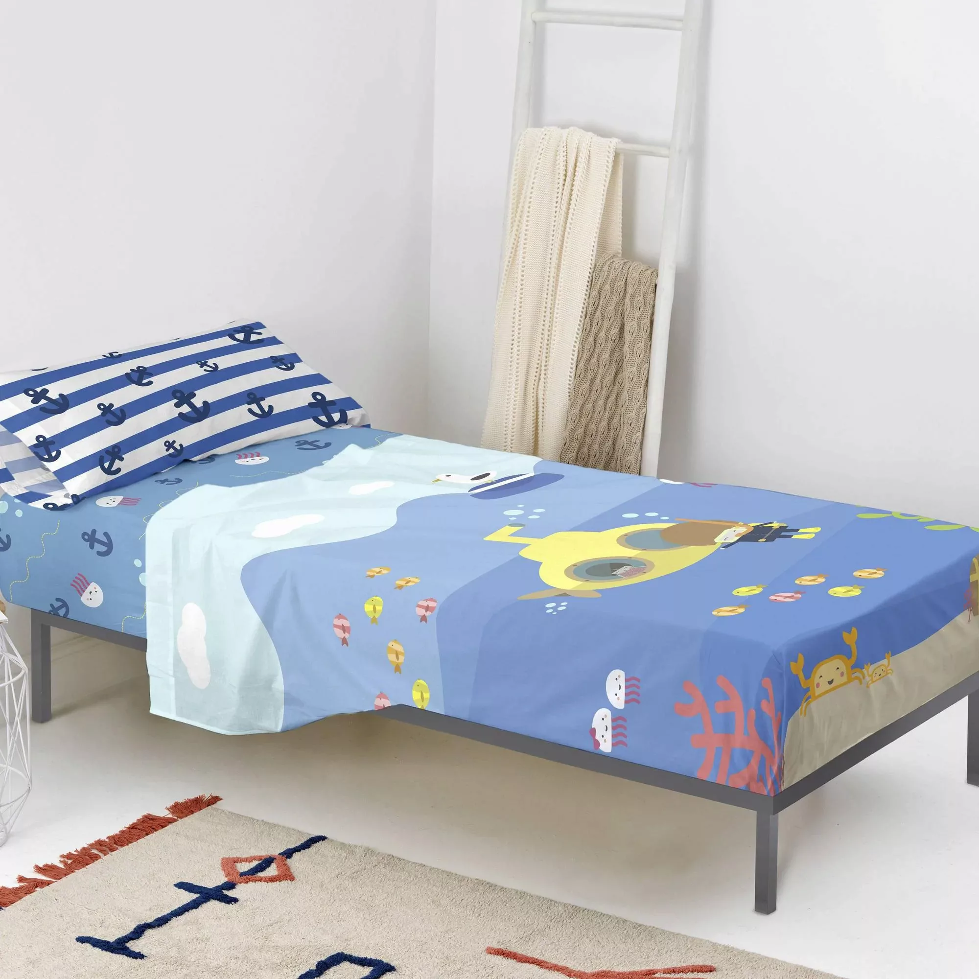 Happynois | Kinder-Bettlaken-Set Yellow Submarine günstig online kaufen