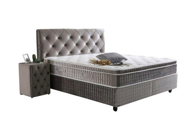 Xlmoebel Bett Luxury Modern Chesterfield Bett Polster Schlafzimmer Möbel De günstig online kaufen