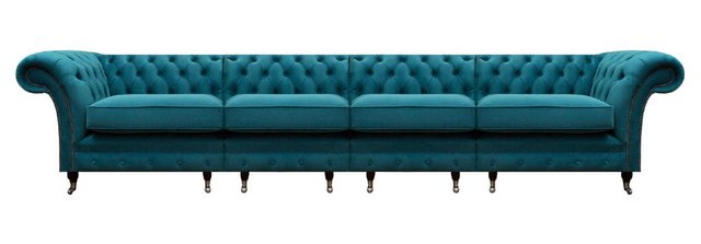 JVmoebel 4-Sitzer Wohnzimmer Sofa Viersitzer Couch Designer Einrichtung Bla günstig online kaufen