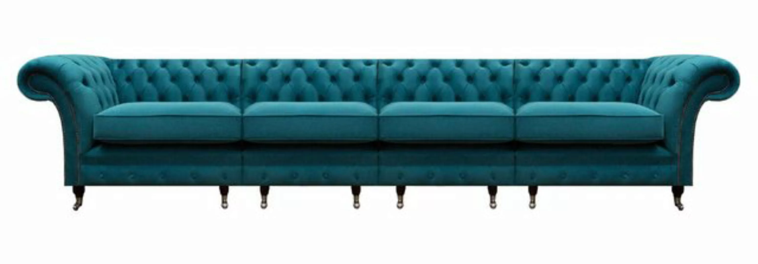 JVmoebel 4-Sitzer Wohnzimmer Sofa Viersitzer Couch Designer Einrichtung Bla günstig online kaufen