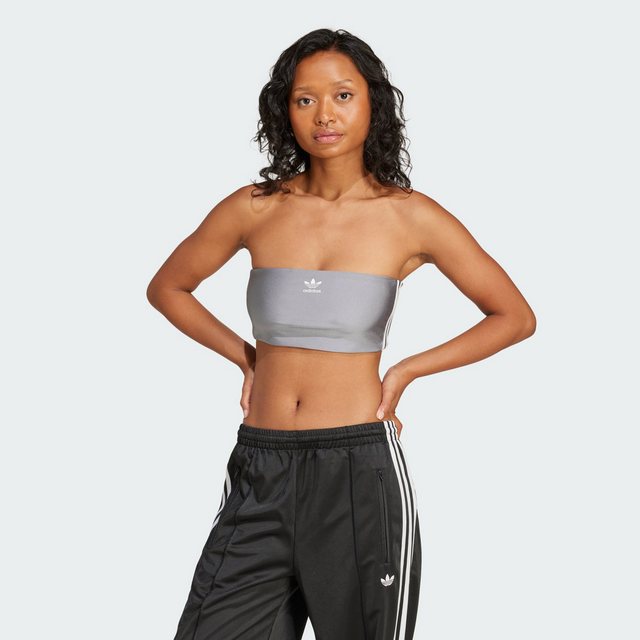 adidas Originals Crop-Top 3-STREIFEN TUBE TOP günstig online kaufen