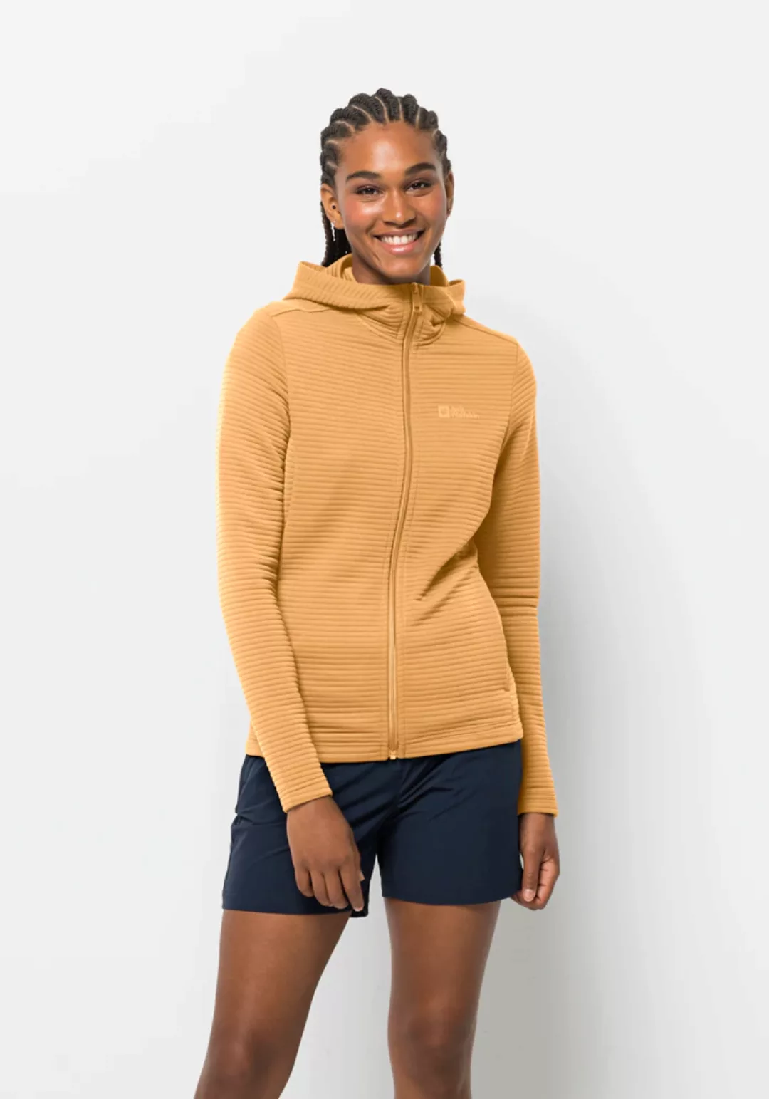 Jack Wolfskin Kapuzenfleecejacke "MODESTO HOODED JKT WOMEN", mit Kapuze günstig online kaufen