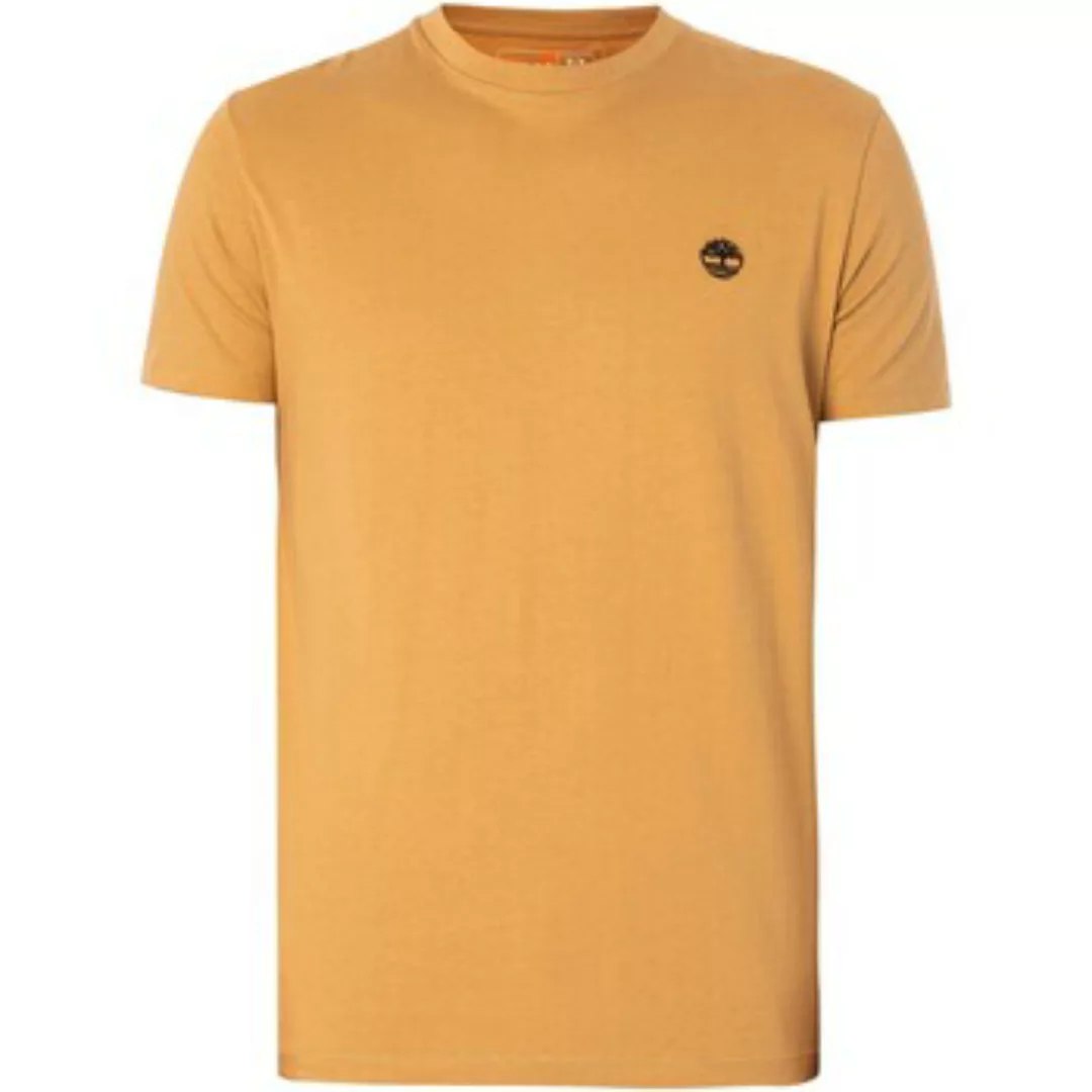 Timberland  T-Shirt Slim Fit T-Shirt mit gesticktem Logo günstig online kaufen