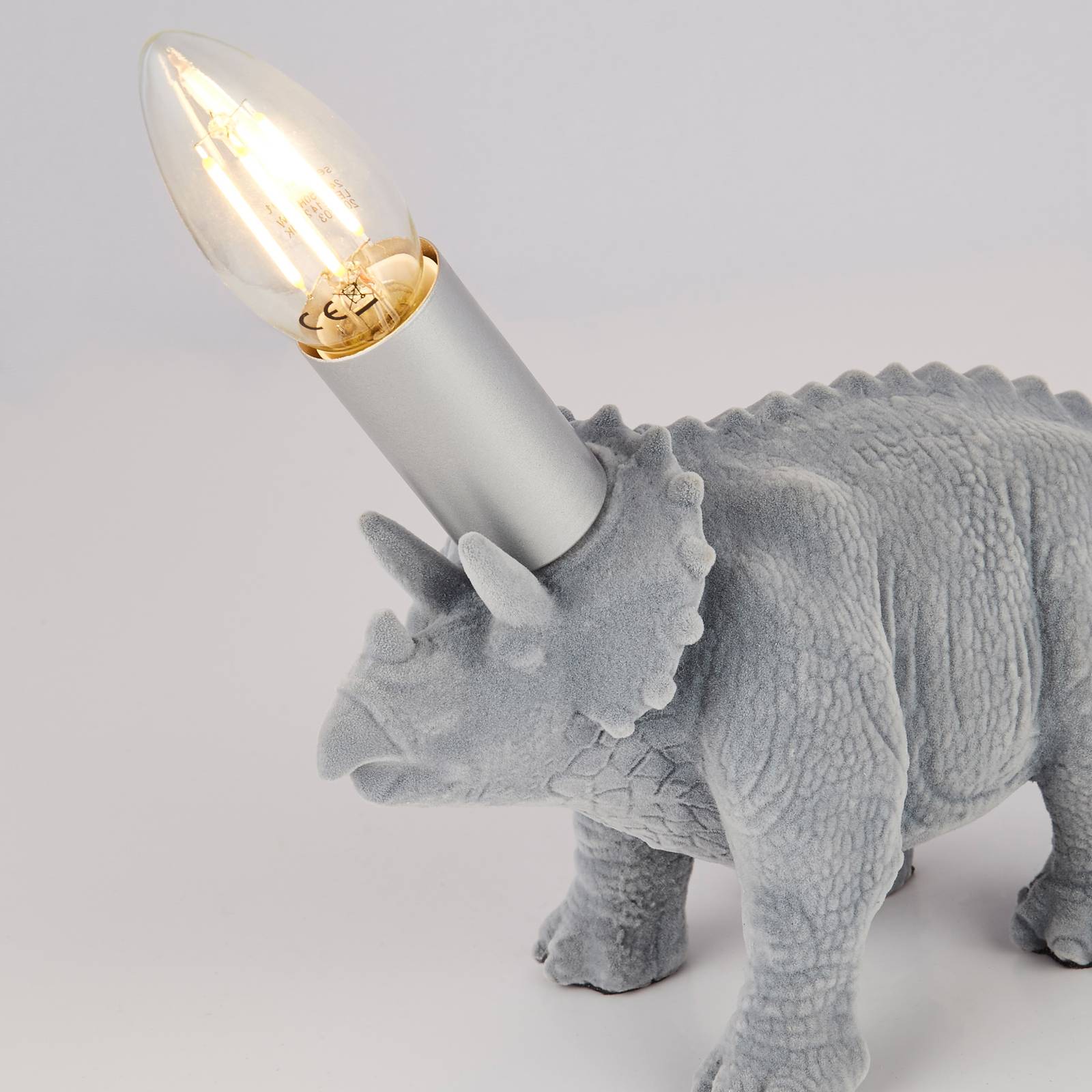 Tischleuchte X Triceratops, Keramik günstig online kaufen