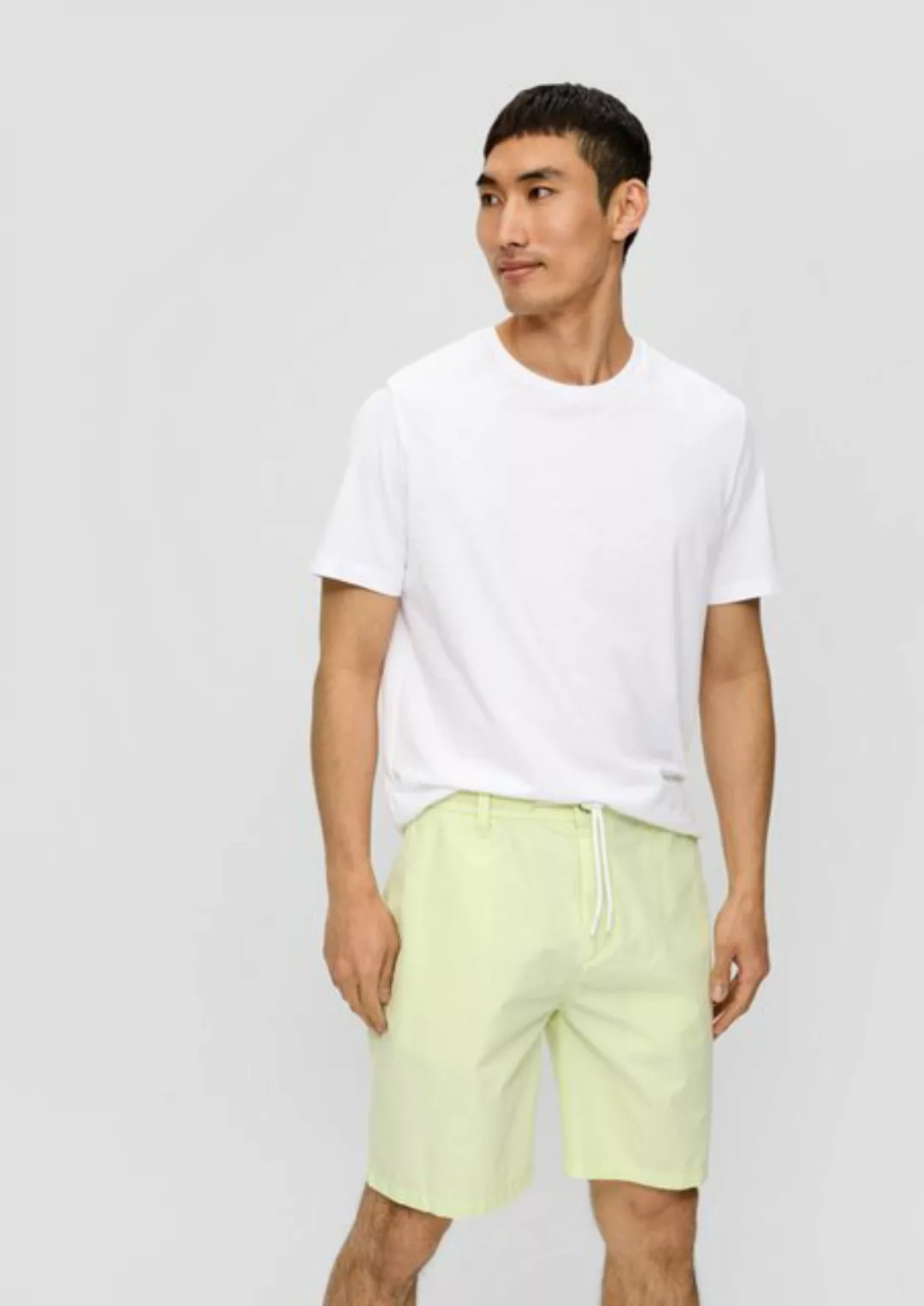 s.Oliver Bermudas Chino-Shorts im Relaxed Fit mit Elastikbund Durchzugkorde günstig online kaufen