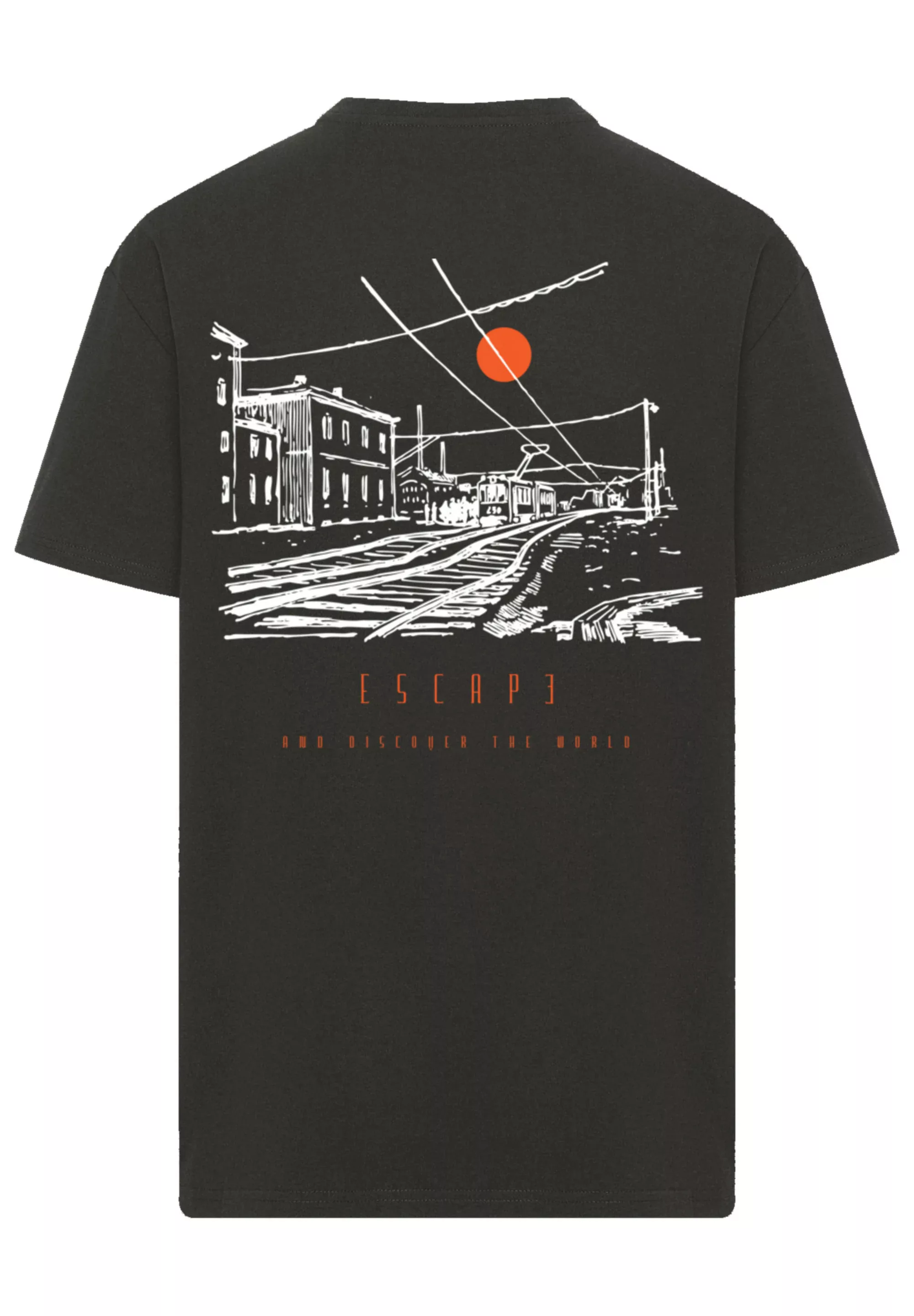 F4NT4STIC T-Shirt "Oversize Escape Discover the World Town", Premium Qualit günstig online kaufen