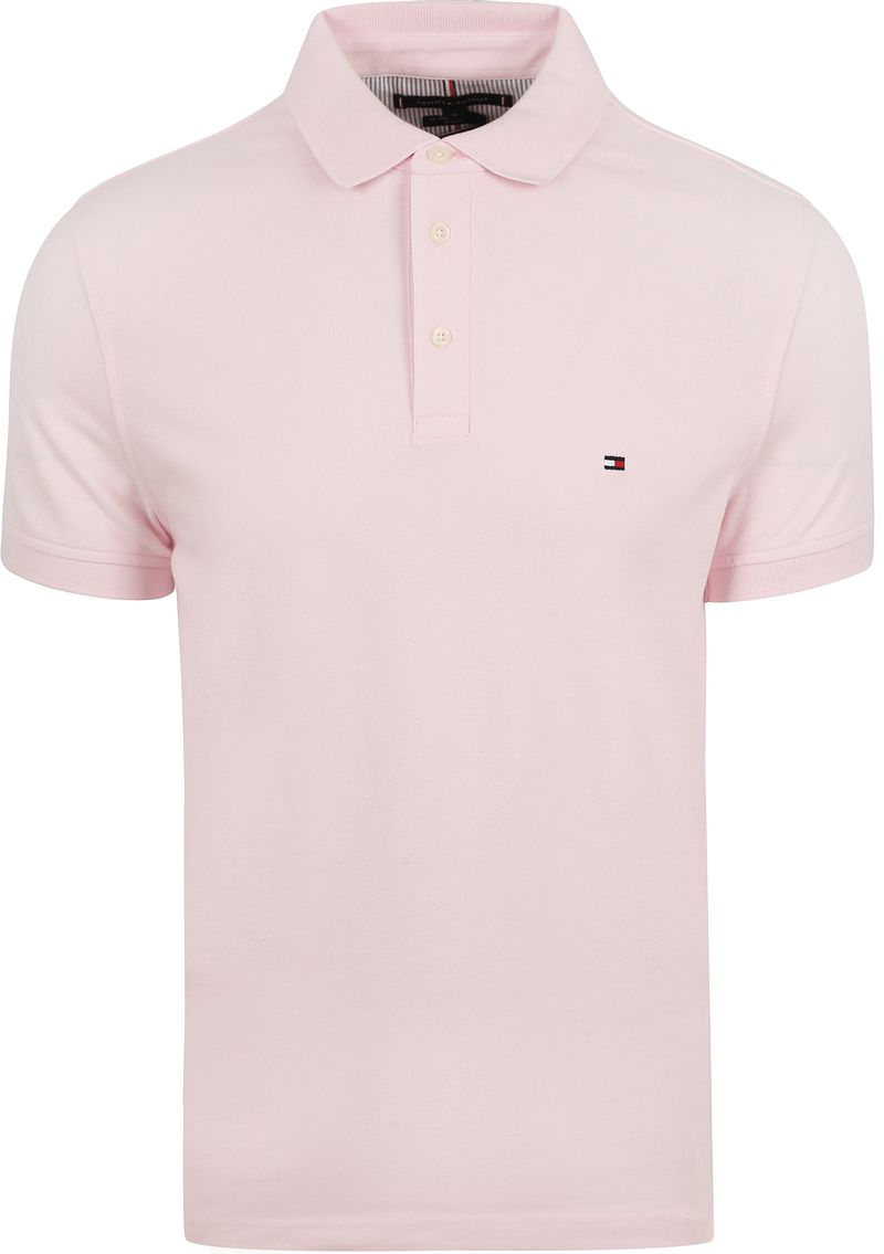 Tommy Hilfiger Poloshirt 1985 SLIM POLO Markenstickerei, aus Baumwoll-Piqué günstig online kaufen