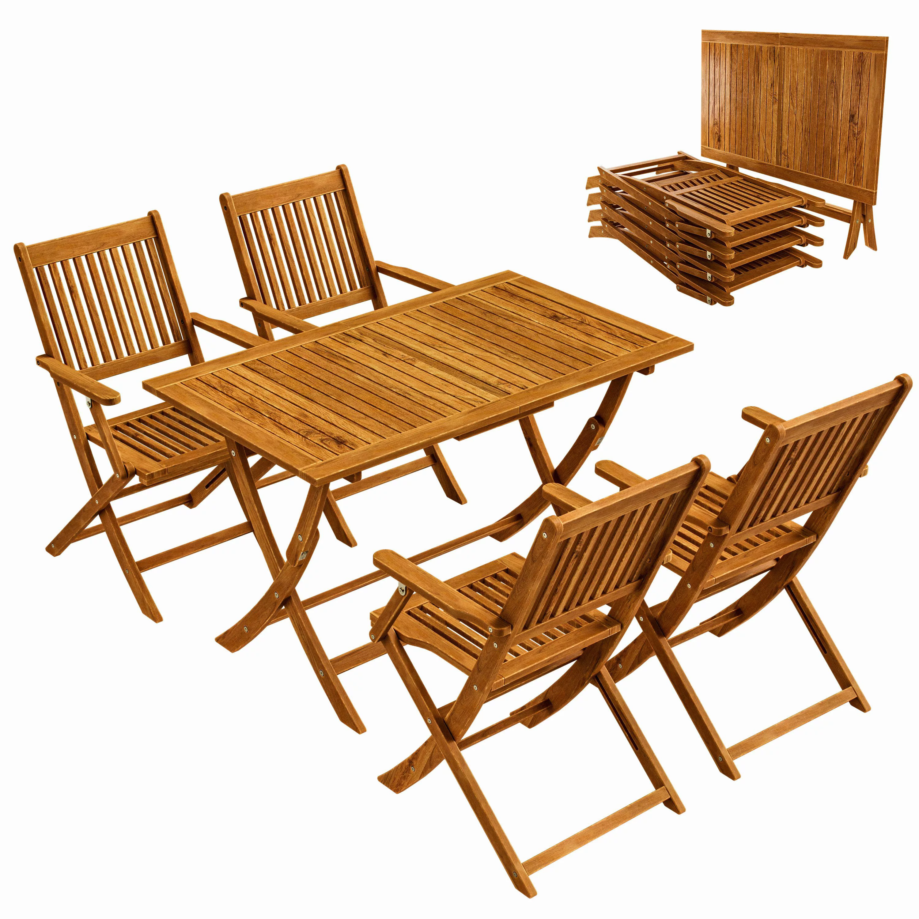 Casaria Essgruppe Sydney Komfort, Wetterfest Klappbar günstig online kaufen