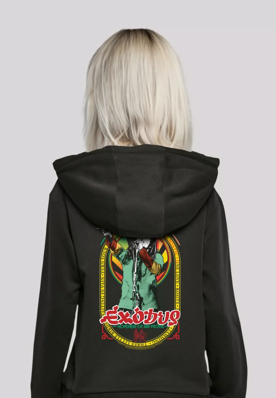 F4NT4STIC Kapuzenpullover "Bob Marley Reggae Music Exodus Singing", Premium günstig online kaufen