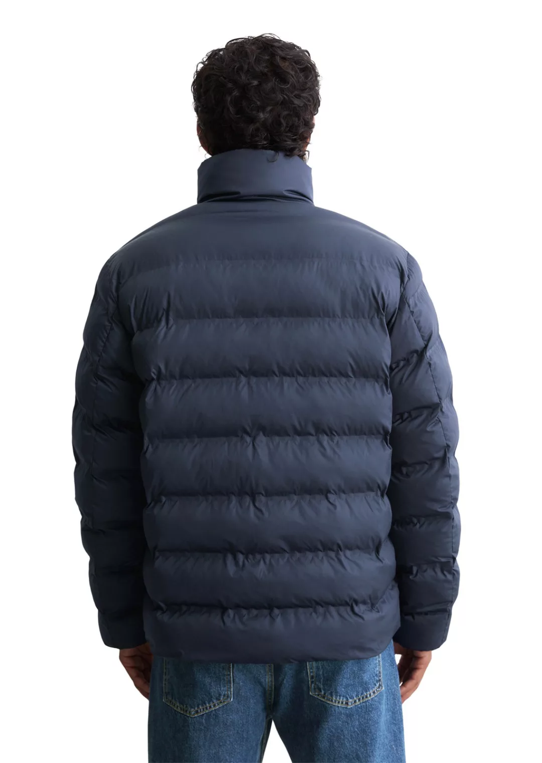 Marc OPolo DENIM Outdoorjacke "aus reyceltem Material", ohne Kapuze günstig online kaufen