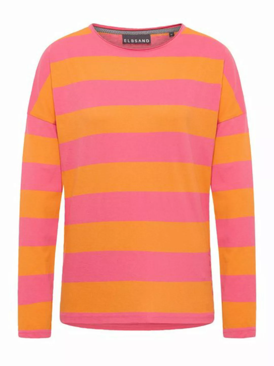 Elbsand Rundhalsshirt Longsleeve Milia Pink Yarrow Sunset Orange günstig online kaufen