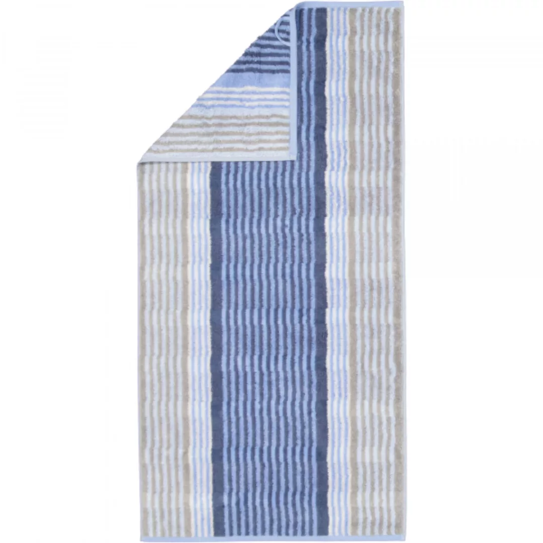 Cawö Handtücher Noblesse Harmony Streifen 1085 - Farbe: sky - 17 - Handtuch günstig online kaufen