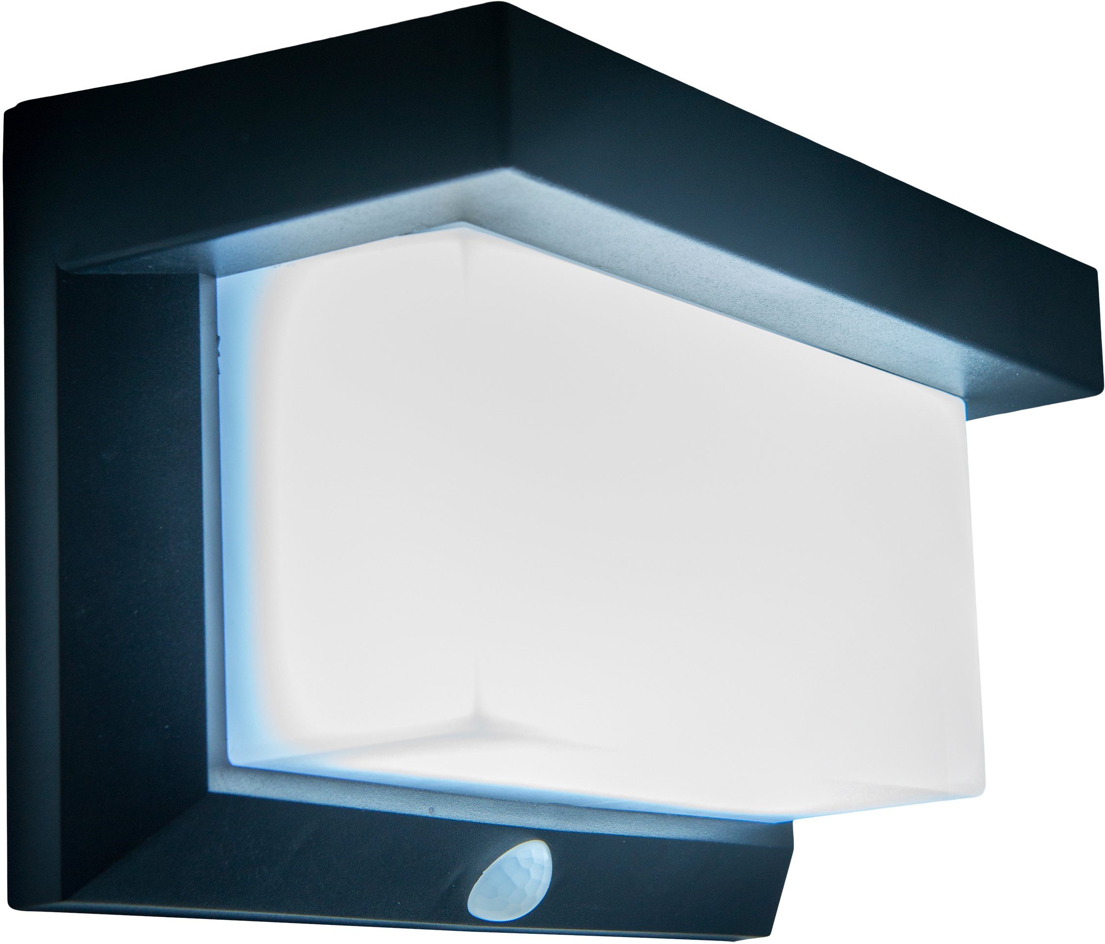 näve LED Solarleuchte "Aurel", 1 flammig, Dämmerungssensor, Bewegungsmelder günstig online kaufen