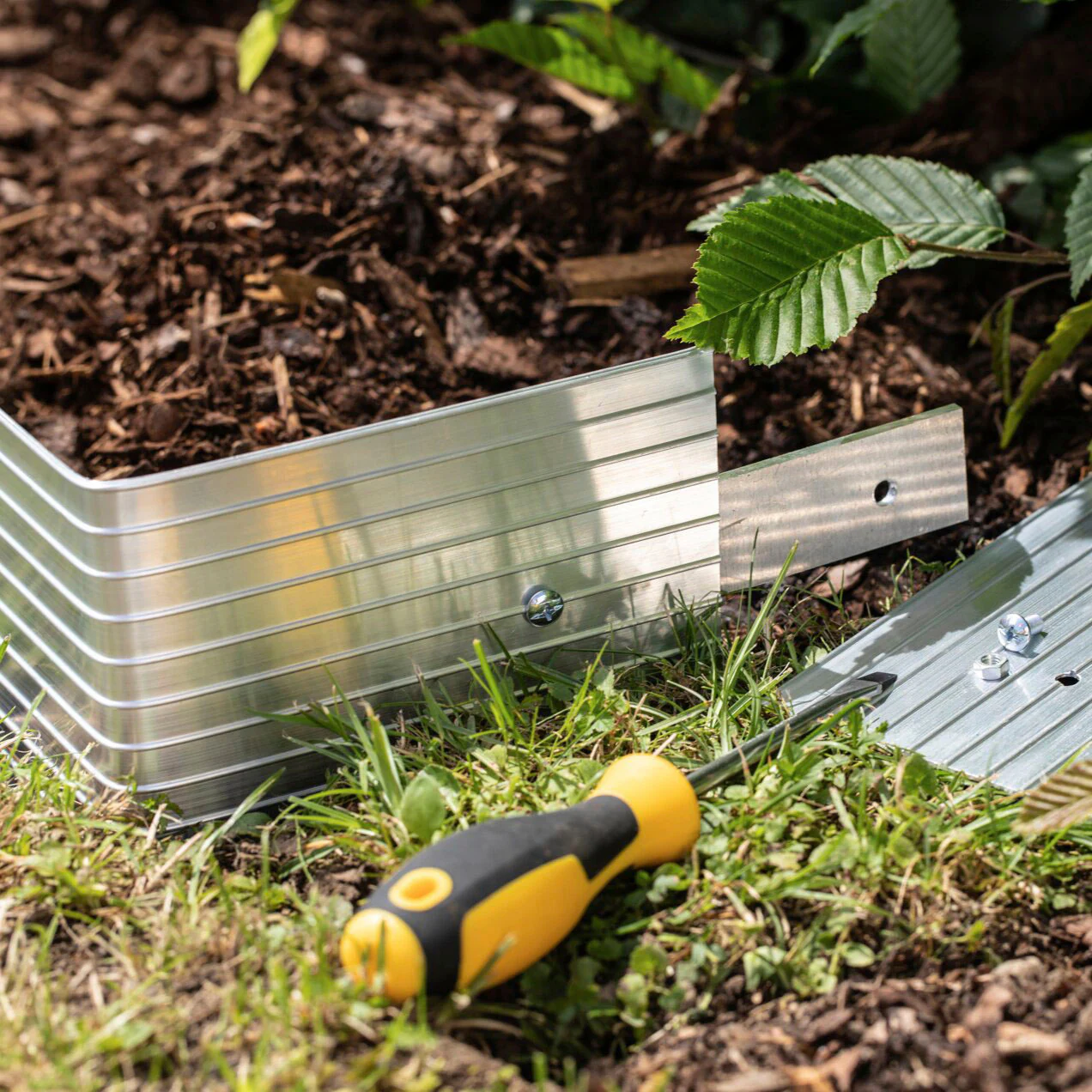 Windhager Rasenkante, Rasengestaltungskante aus Aluminium günstig online kaufen