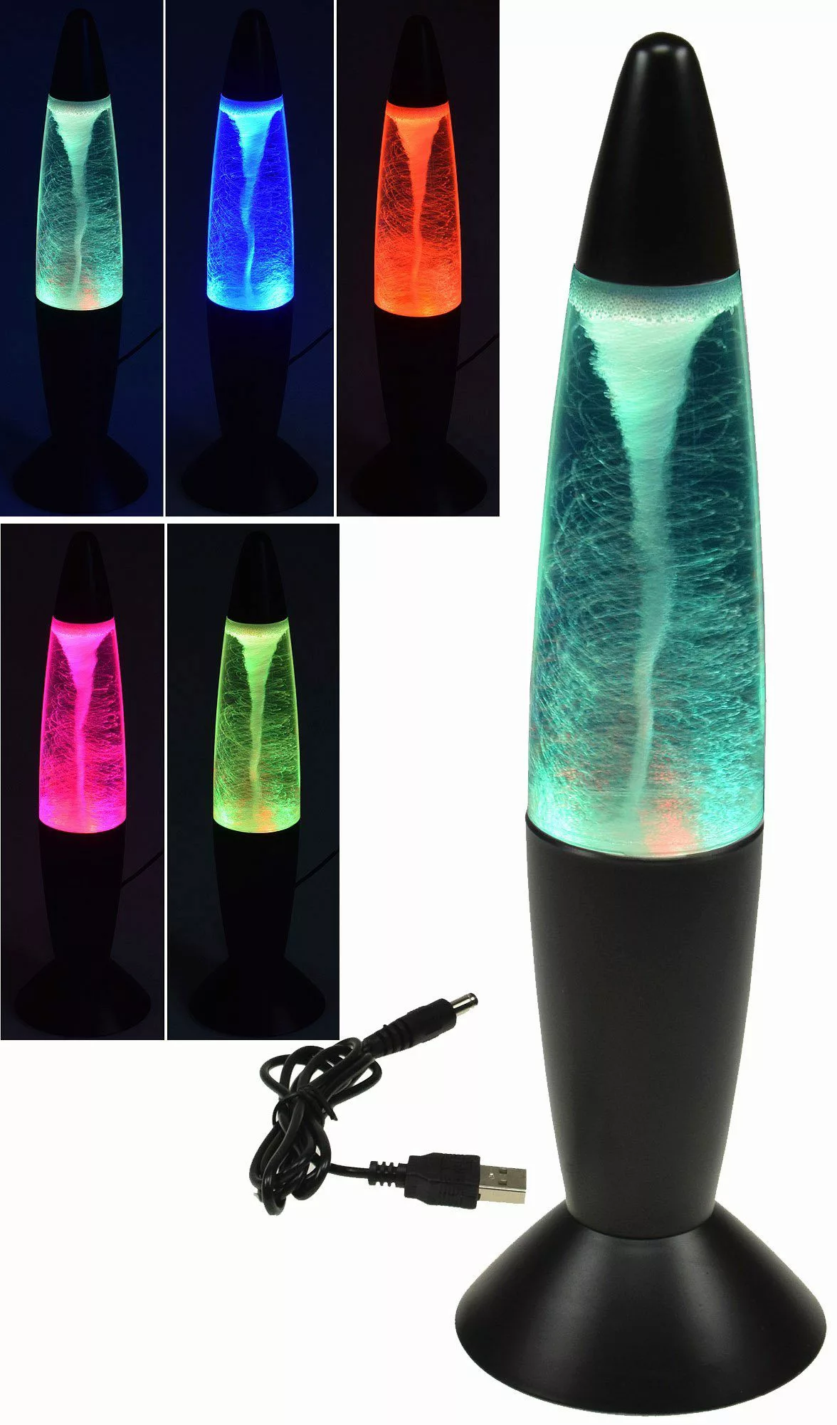 ChiliTec Lavalampe ChiliTec Tornado Lampe LED günstig online kaufen