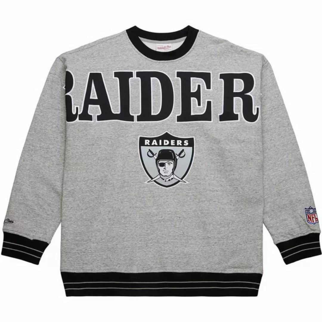 Mitchell & Ness Rundhalspullover SATIN Oakland Raiders günstig online kaufen