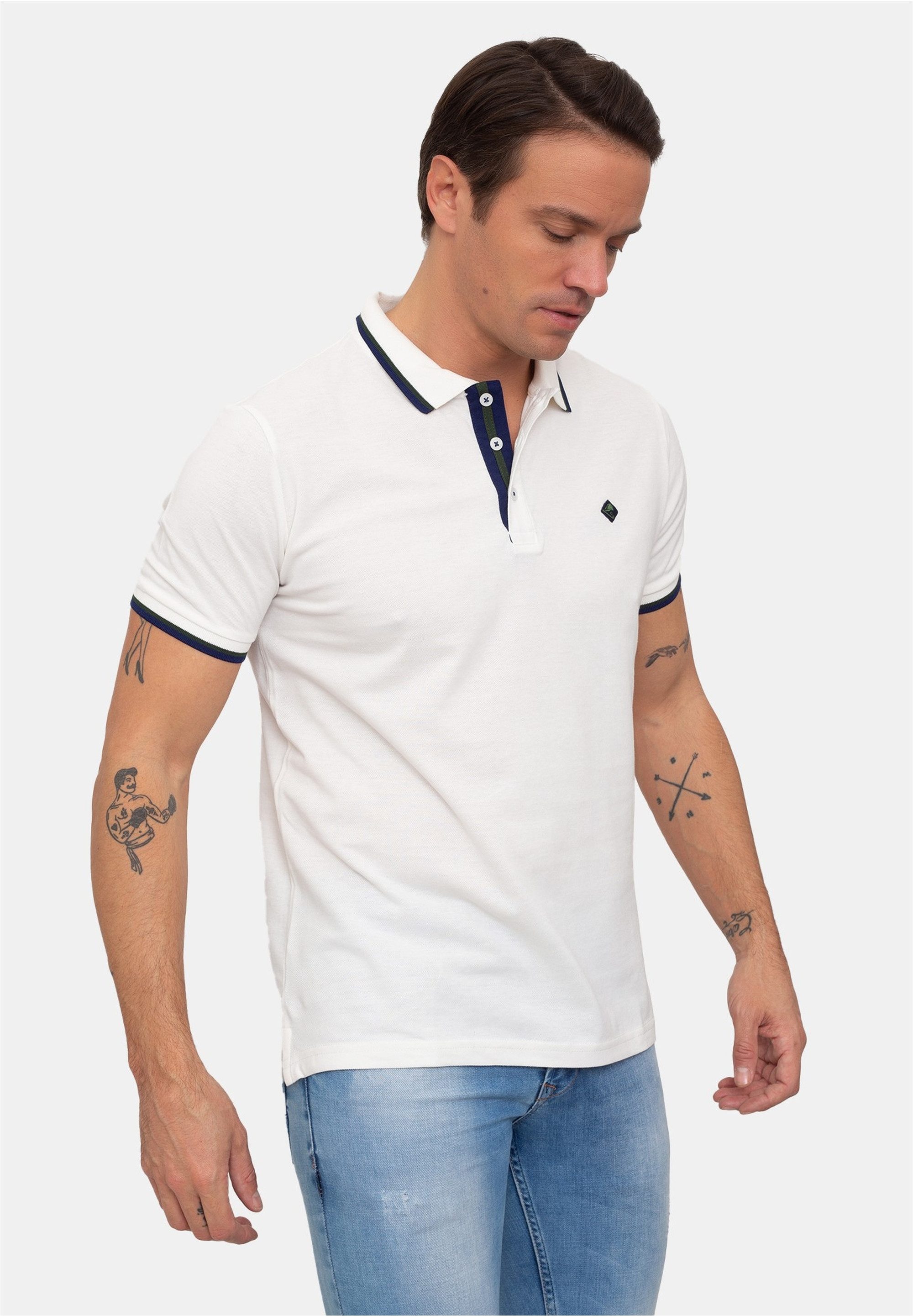 SIR RAYMOND TAILOR Poloshirt, mit klassischem Kragen und kurzer Knopfleiste günstig online kaufen