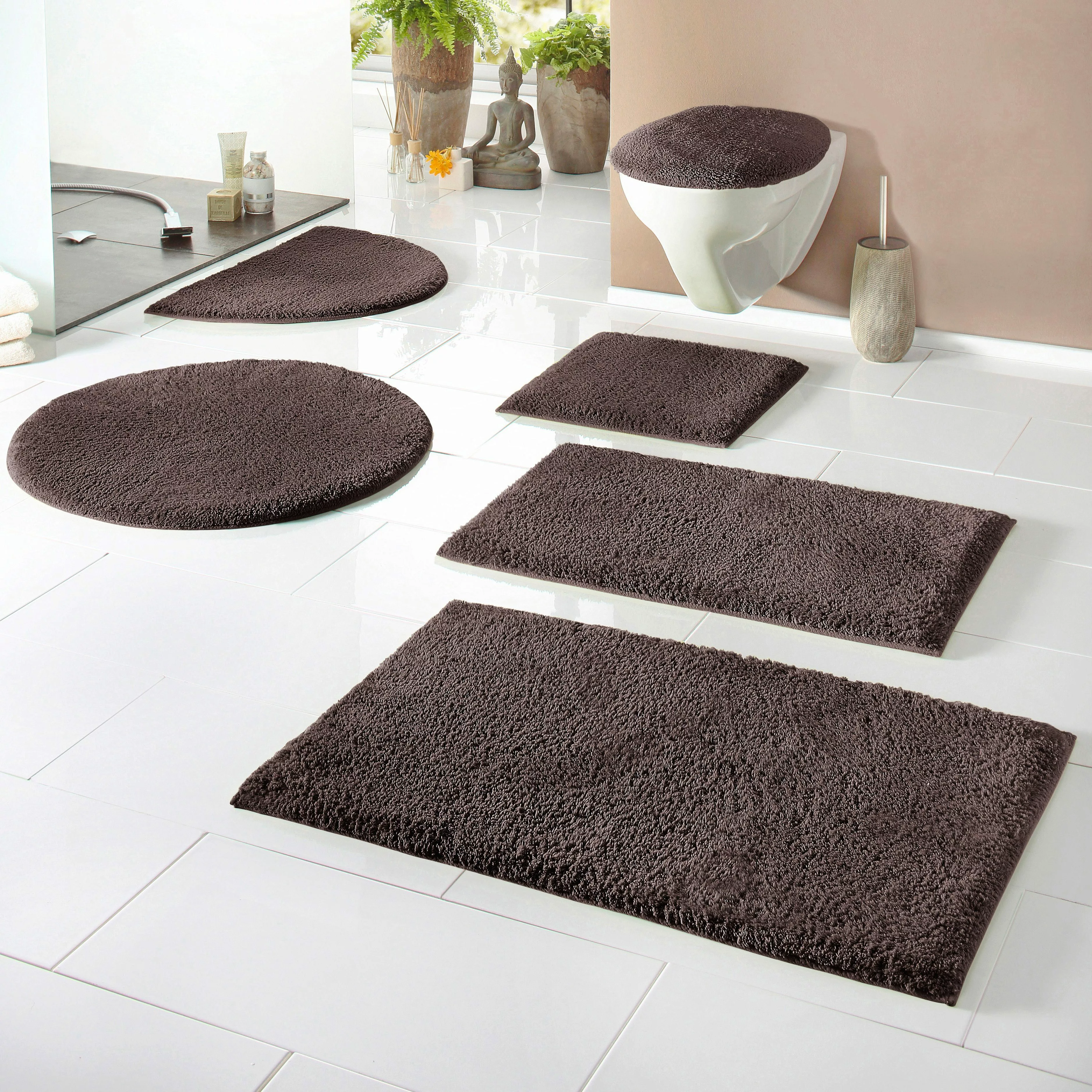 my home Badematte Maren, Badvorleger, Badezimmer günstig online kaufen