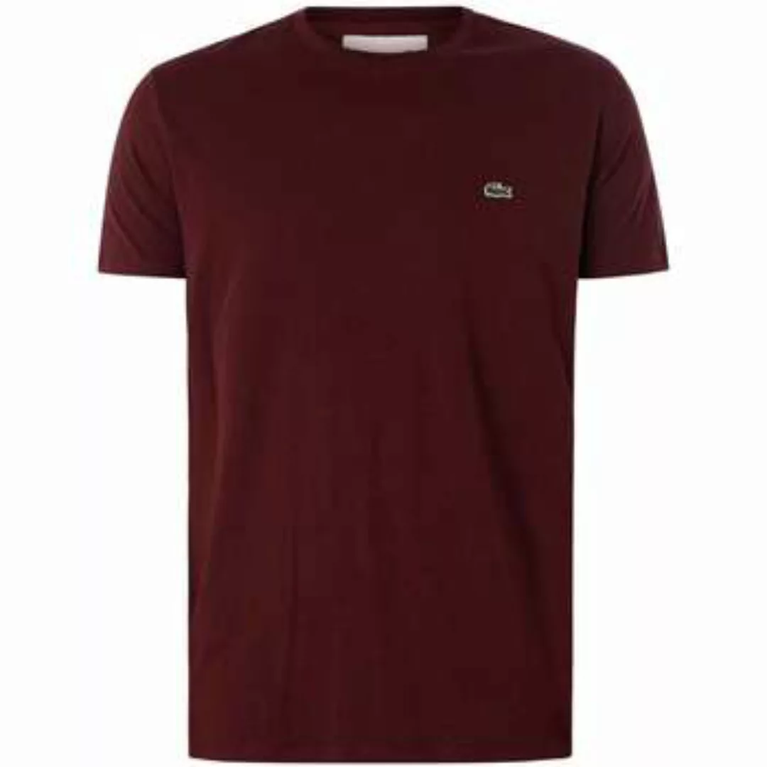 Lacoste  T-Shirt T-Shirt aus Pimabaumwolle mit Logo günstig online kaufen