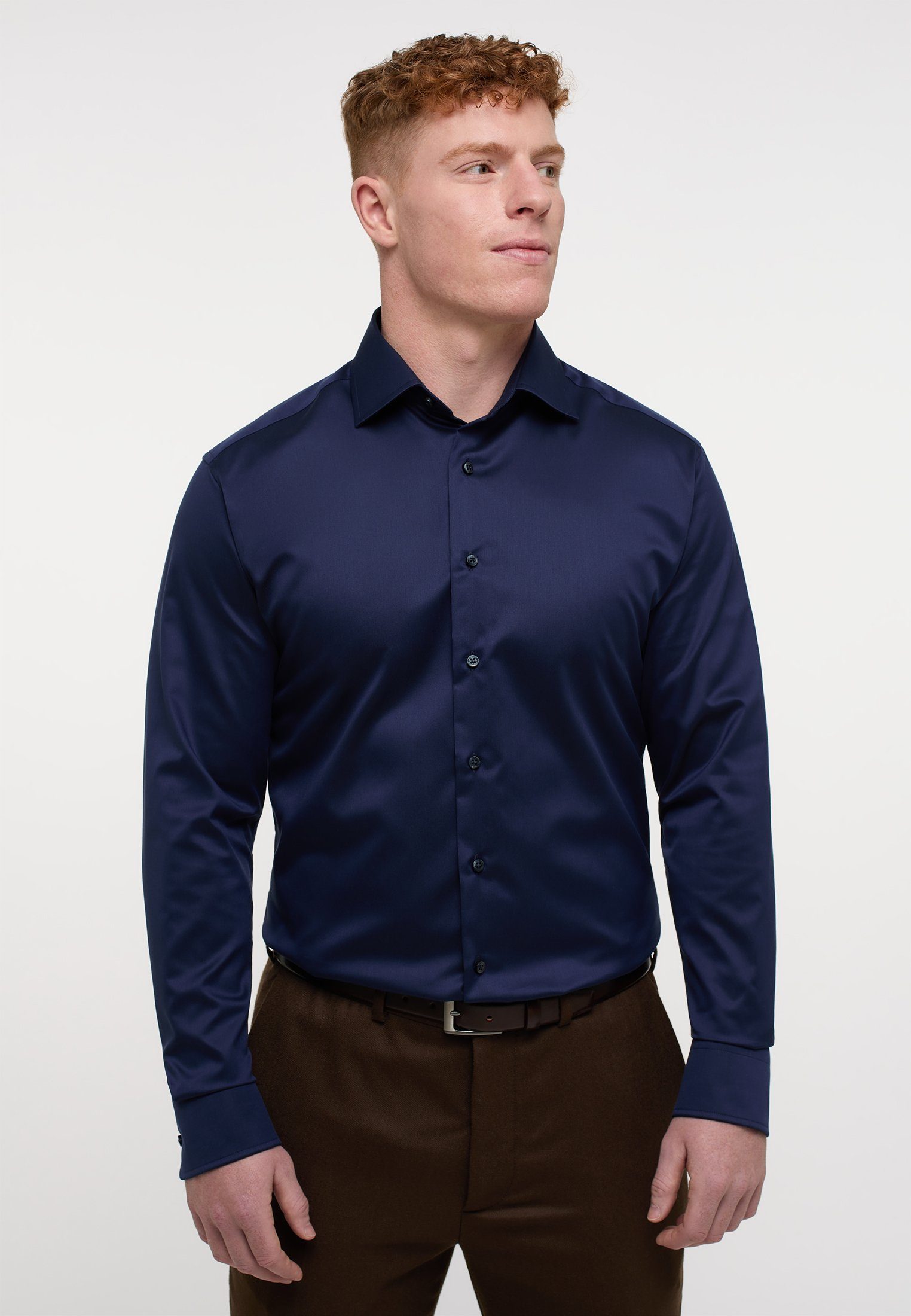 Eterna Langarmhemd "MODERN FIT", NON IRON (bügelfrei) günstig online kaufen