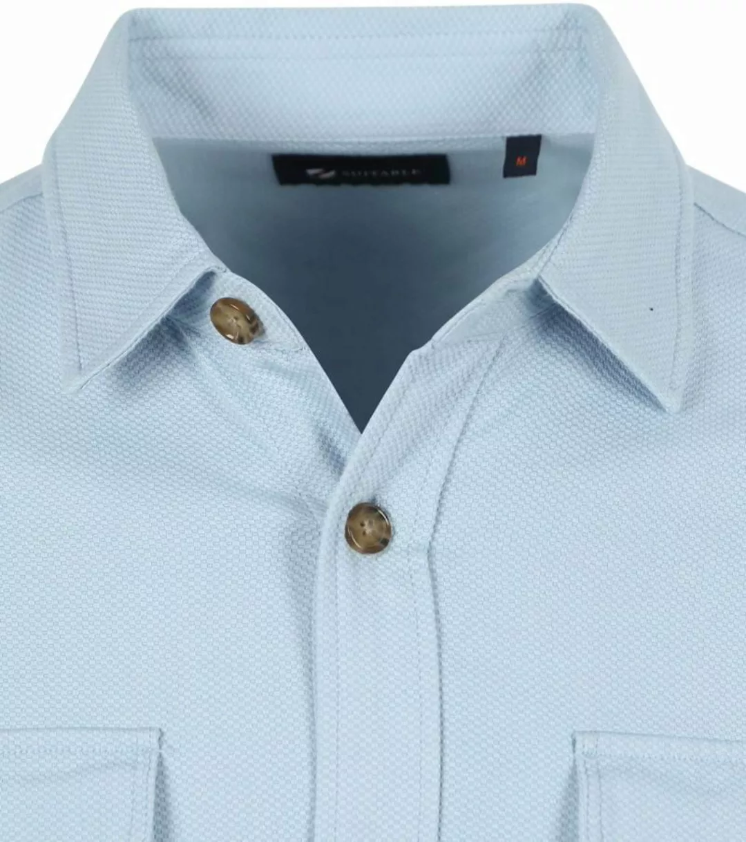 Suitable Cia Überhemd Hellblau - Größe M günstig online kaufen