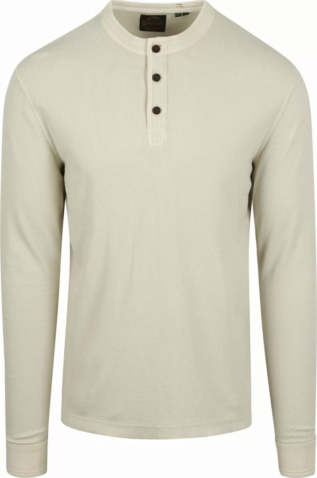 Superdry Longsleeve Light stone Beige - Größe XXL günstig online kaufen
