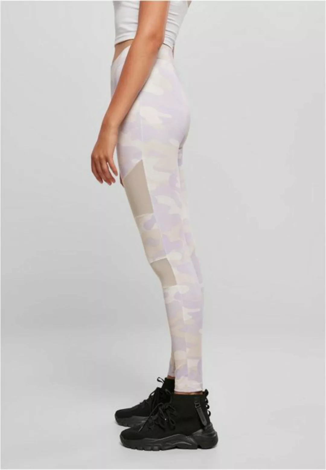 URBAN CLASSICS Leggings TB1939 - Ladies Camo Tech Mesh Leggings lilaccamo X günstig online kaufen