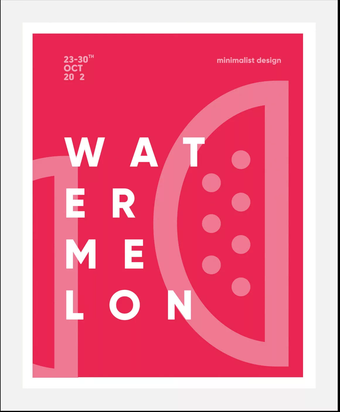 queence Bild "Watermelon", (1 St.), gerahmt günstig online kaufen