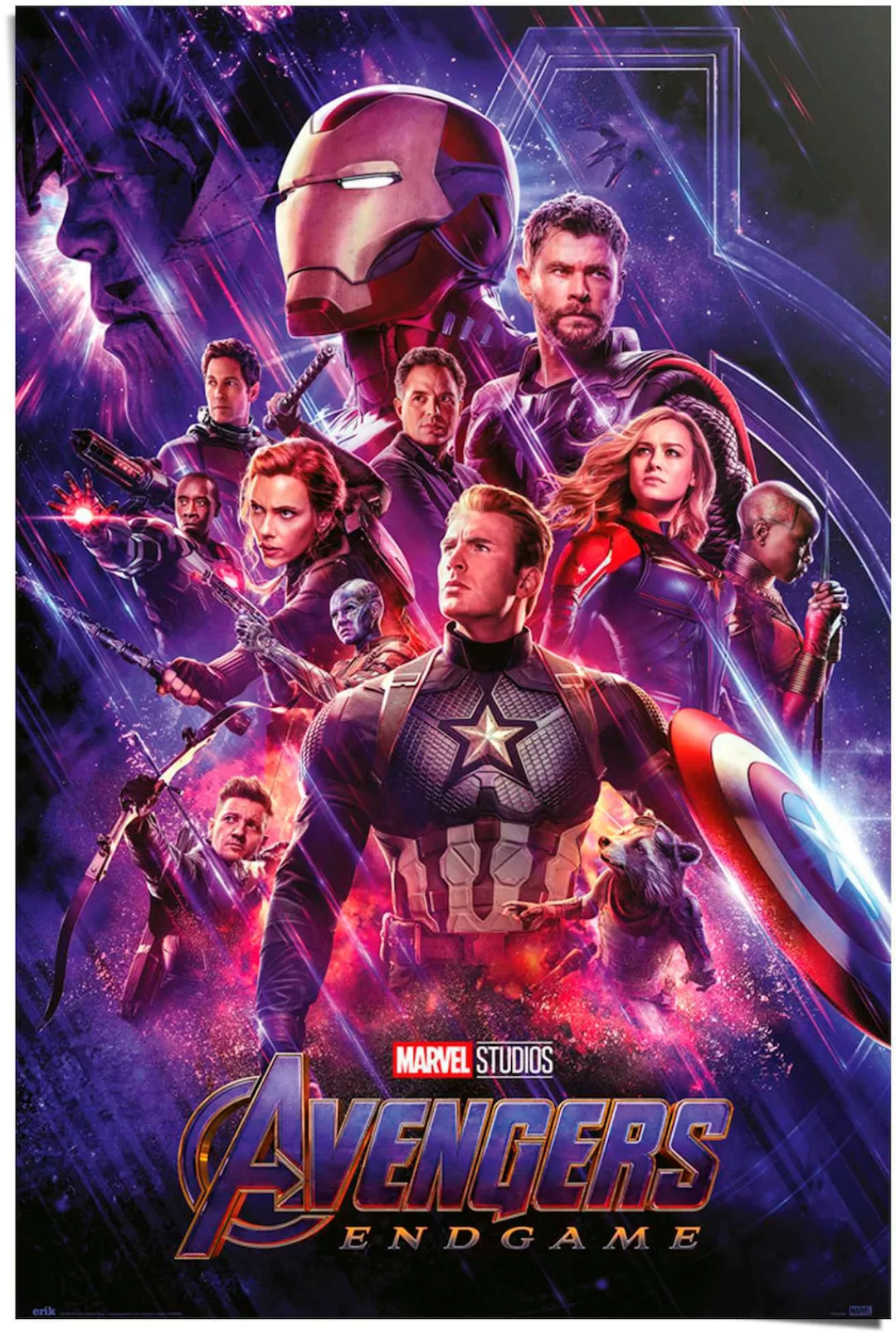 Reinders Poster "Marvel Avengers - endgame one sheet" günstig online kaufen