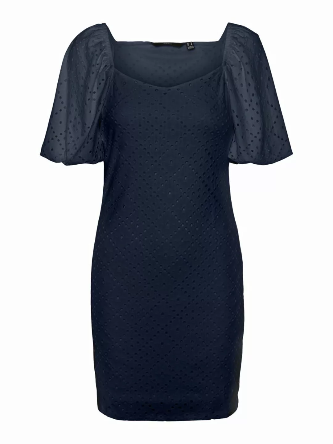VERO MODA Spitzenverziertes Kleid Damen Blau günstig online kaufen