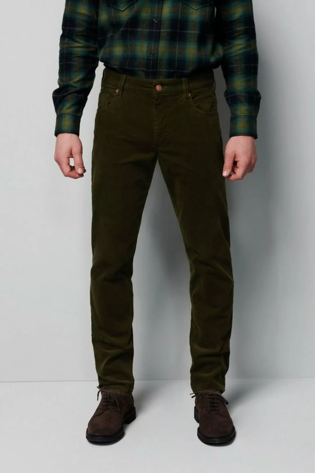 MEYER Cordhose (1-tlg) im unifarbenen Design günstig online kaufen