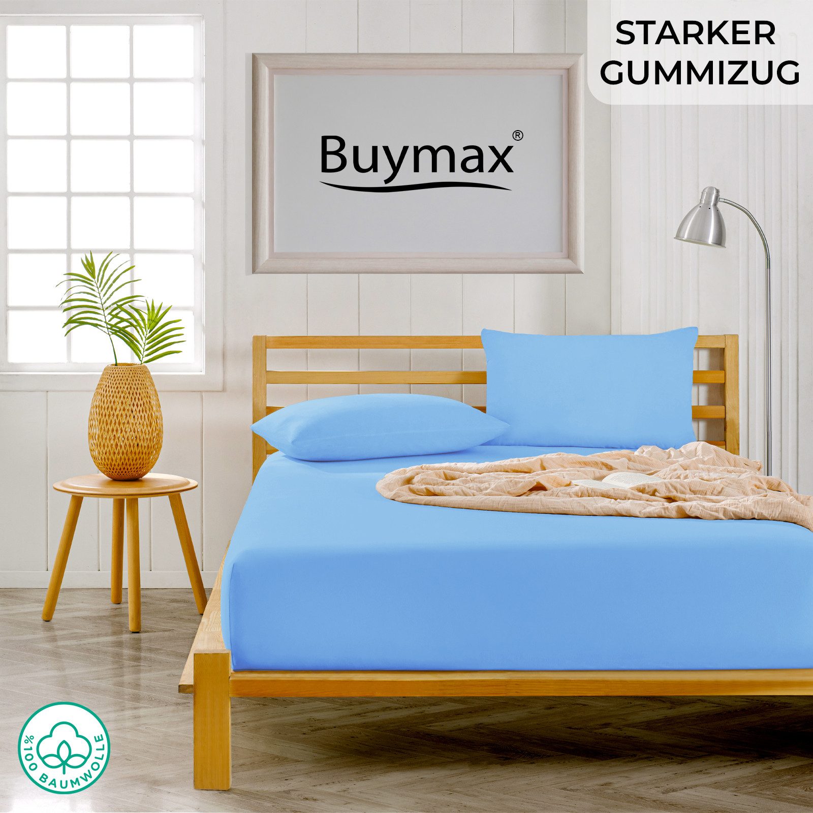Buymax Spannbettlaken Topper, Spannbetttuch für Topper günstig online kaufen