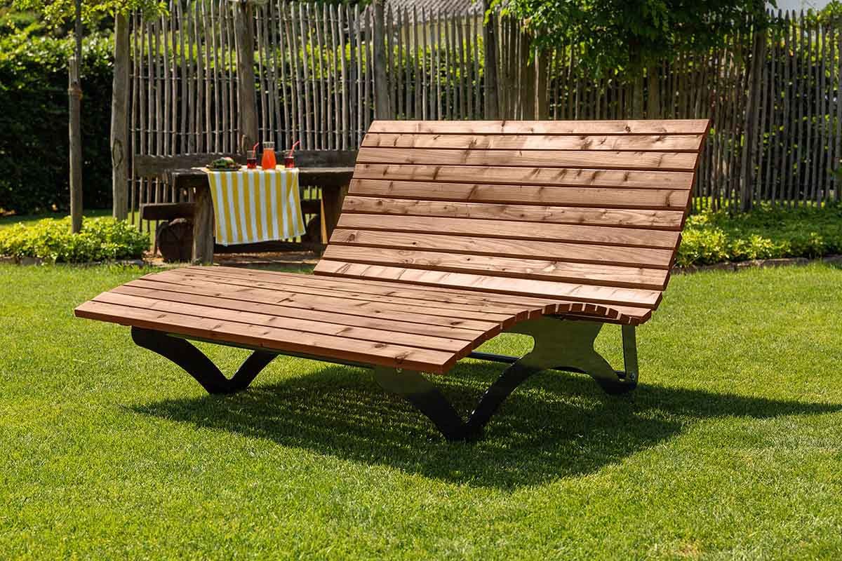 Scalant Gartenliege Waldsofa Premium, Thermokiefer günstig online kaufen