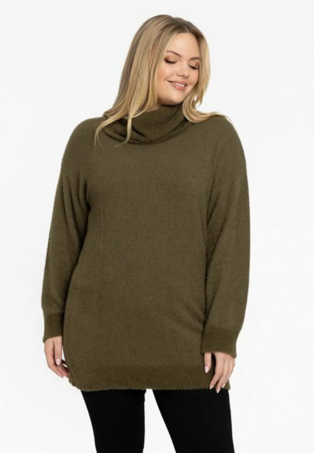 YOEK Longpullover Damen Pullover Große Größen günstig online kaufen